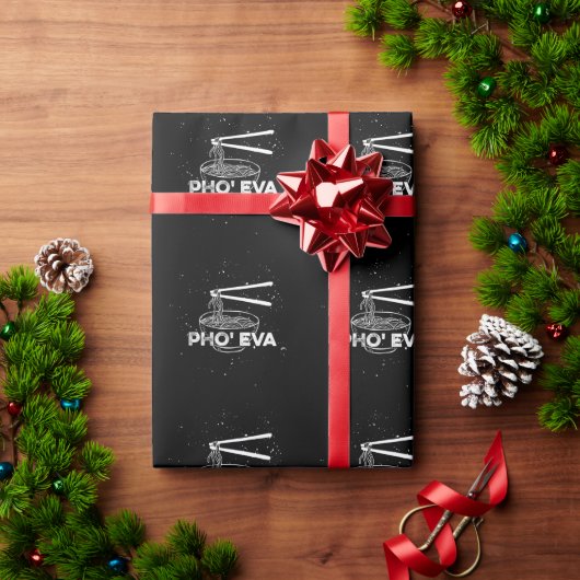 Vietnamese Food Pho Lover \ Cadeaupapier (Feestdagen Geschenken)