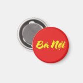 Vietnamese (grootmoeder van vaderskant) Grootmoede Magneet (Voorkant / Achterkant)
