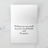 Vietnamese Happy New Year Paperwhites Feestdagen Kaart (Binnen)