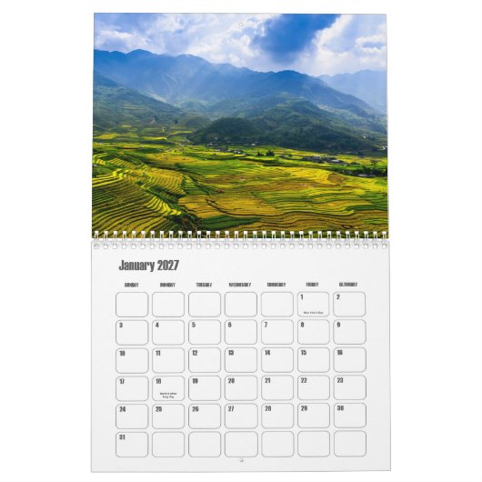 Vietnamese kalender (Jan 2027)