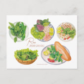 Vietnamese kant maakt groenten mogelijk briefkaart (Voorkant)