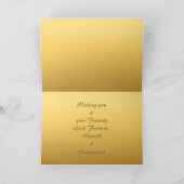 Vietnamese kat nieuwjaar dierentuin-Kaart Feestdagen Kaart (Binnen)