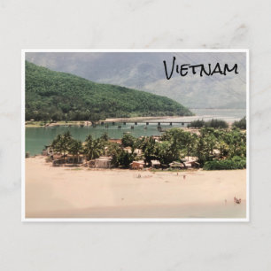 Vietnamese kustdorpen briefkaart