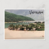 Vietnamese kustdorpen briefkaart (Voorkant)