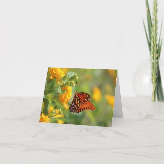 Vietnamese Lantana All Occasion Notecard Bedankkaart (Voorkant)