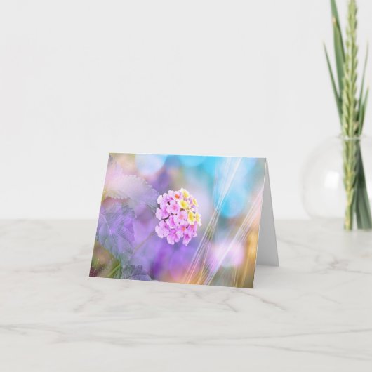 Vietnamese Lantana All Occasion Notecard Bedankkaart (Voorkant)
