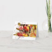 Vietnamese lantern Notecard Bedankkaart (Voorkant)