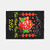Vietnamese Lunar New Year 2026 Tet Viet Chuc Mung  Fleece Deken (Voorkant (Horizontaal))