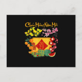 Vietnamese Lunar New Year - Tet 2023 Decoration Li Feestdagenkaart (Voorkant)