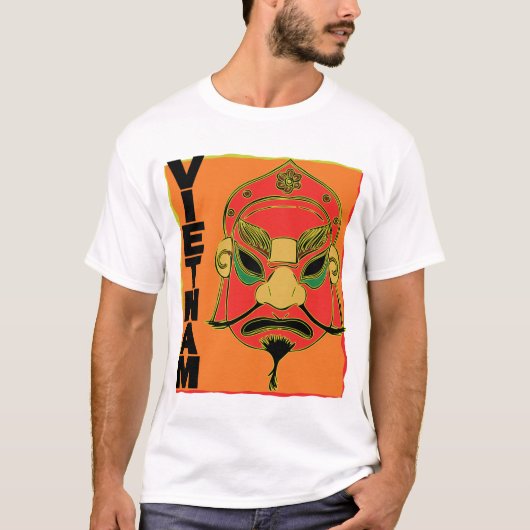 VIETNAMESE MASK T-SHIRT (Voorkant)