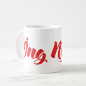 Vietnamese (Maternale) Grootvader - Ông Ngoại Koffiemok (Voorkant links)