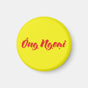 Vietnamese (Maternale) Oma - Ông Ngoại Magneet