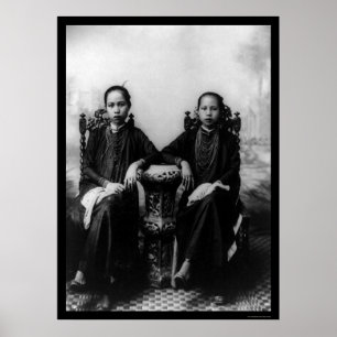 Vietnamese meisjes 1903 poster