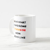 Vietnamese moeder, geweldig koffiemok (Voorkant links)