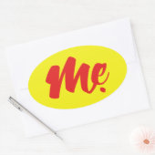 Vietnamese moeder - München ~ Tiakng Vioottaal Ovale Sticker (Envelop)