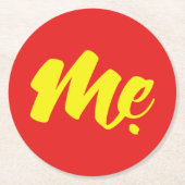 Vietnamese moeder - München ~ Tiakng Vioottaal Ronde Kartonnen Onderzetter (Voorkant)