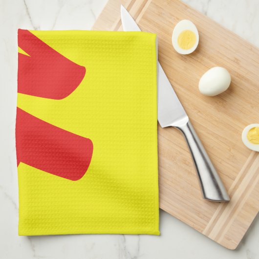 Vietnamese moeder - München ~ Tiakng Vioottaal Theedoek (Quarter Fold)