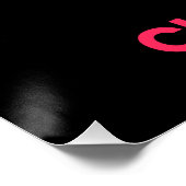 Vietnamese New Year Girl & Snake Perfect Poster (Hoek)