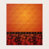 Vietnamese Nieuwjaar Têt OX en Kind 2021 pack FC Kaart (Binnenkant ongevouwen)