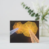 Vietnamese nieuwjaarsstraatverlichting feestdagenkaart (Staand voorkant)