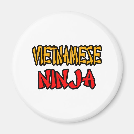 Vietnamese Ninja Magneet (Voorkant)