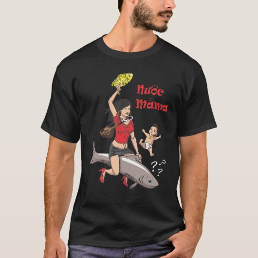 Vietnamese Nuoc Mama Tshirts! T-shirt (Voorkant)