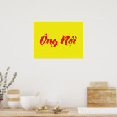 Vietnamese (Paternal) Grootvader - Ông Nội Poster (Keuken)