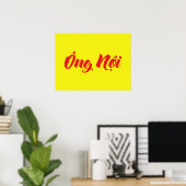 Vietnamese (Paternal) Grootvader - Ông Nội Poster (Thuiskantoor)