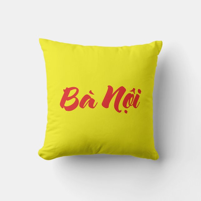 Vietnamese (paternal) oma - Bà Nội Kussen (Voorkant)