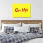 Vietnamese (Paternale) Oma - Bà Nội Canvas Afdruk (Insitu (Slaapkamer))