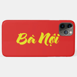 Vietnamese (Paternale) Oma - Bà Nội iPhone 11 Pro Max Hoesje