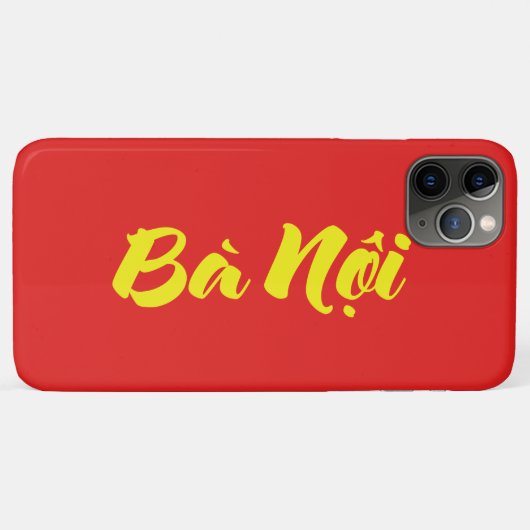 Vietnamese (Paternale) Oma - Bà Nội Case-Mate iPhone Case (Achterkant (horizontaal))