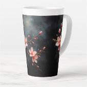 Vietnamese Peach Blossom Art Latte Mok (Rechterhoek)