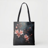 Vietnamese Peach Blossom Art Tote Bag (Voorkant)