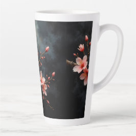 Vietnamese Perzikbloesem Kunst Latte Mok