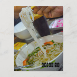 Vietnamese Pho Briefkaart
