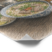 Vietnamese Pho Noodle Soep Schets Poster (Hoek)