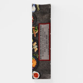 Vietnamese restaurant Grote muur aanpassen Spandoek (Verticaal)