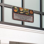 Vietnamese restaurant Grote muur aanpassen Spandoek (Buitenkant Gebouw)