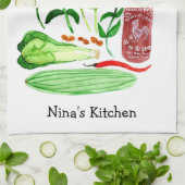 Vietnamese rijstpapier - Waterverf voor rolvoedsel Theedoek (Gevouwen)