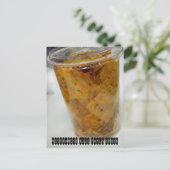 Vietnamese rijstpapiersnack briefkaart (Staand voorkant)