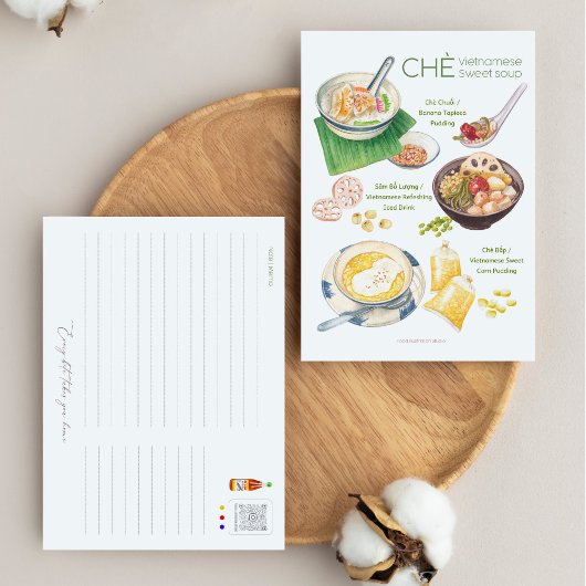 Vietnamese soep-Briefkaart Briefkaart