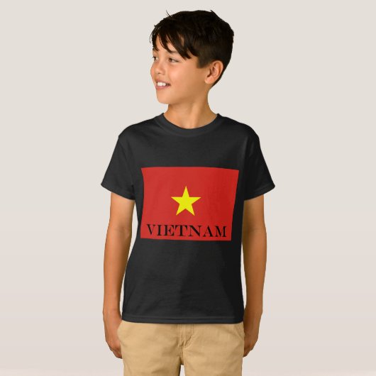 Vietnamese ster t-shirt (Voorkant volledig)