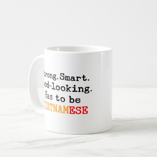 vietnamese sterk koffiemok (Voorkant links)