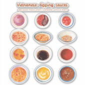 Vietnamese Stickers voor het onderdrukken van saus (Voorkant)