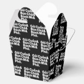 Vietnamese Street Food Bedankdoosjes (Geopend)