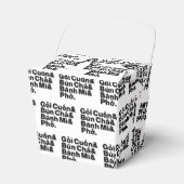 Vietnamese Street Food Bedankdoosjes (Voorkant Zijde)