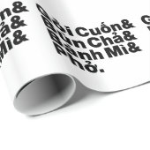 Vietnamese Street Food Cadeaupapier (Rol Hoek)