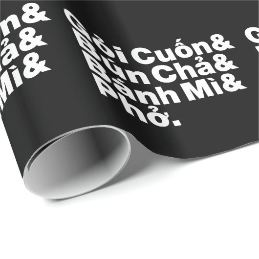 Vietnamese Street Food Cadeaupapier (Rol Hoek)