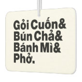 Vietnamese Street Food Luchtverfrisser (Links)